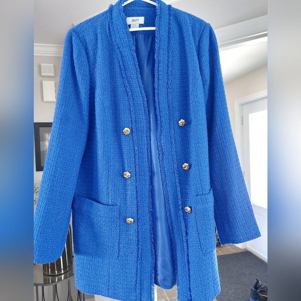 CHIC Women's Royal Blue Jacket